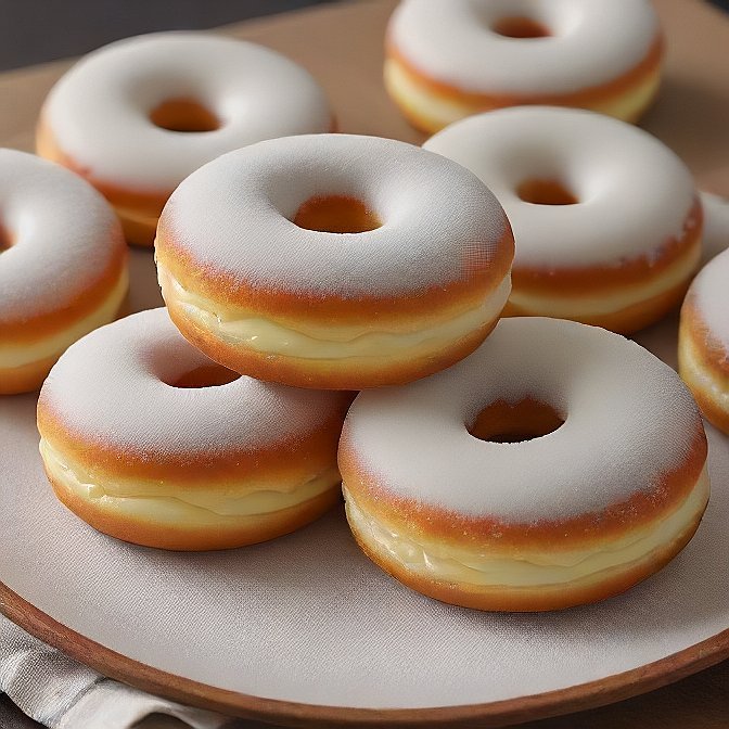 Cream Filled Donuts