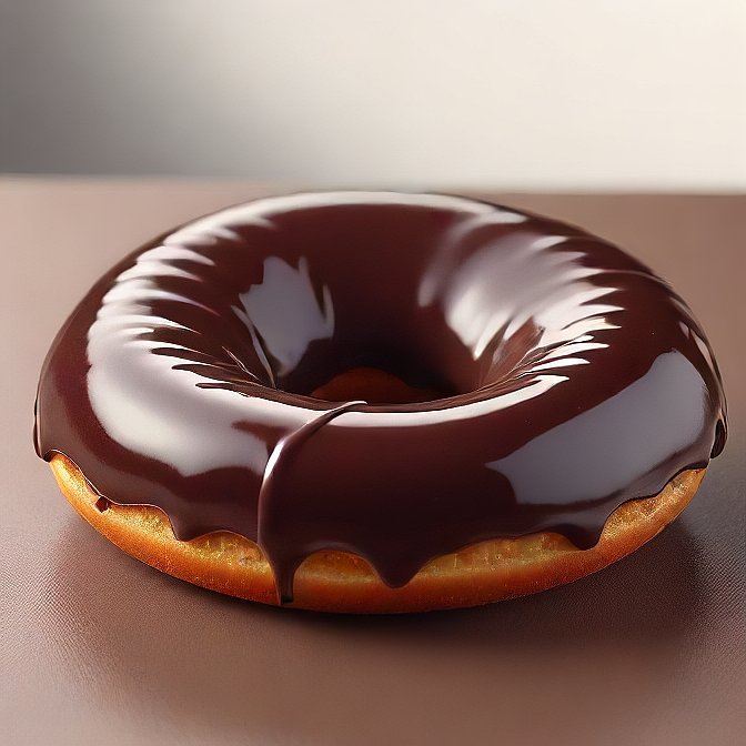 Glazed Chocolate Donut