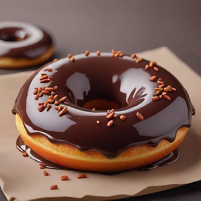 Glazed Chocolate Donut