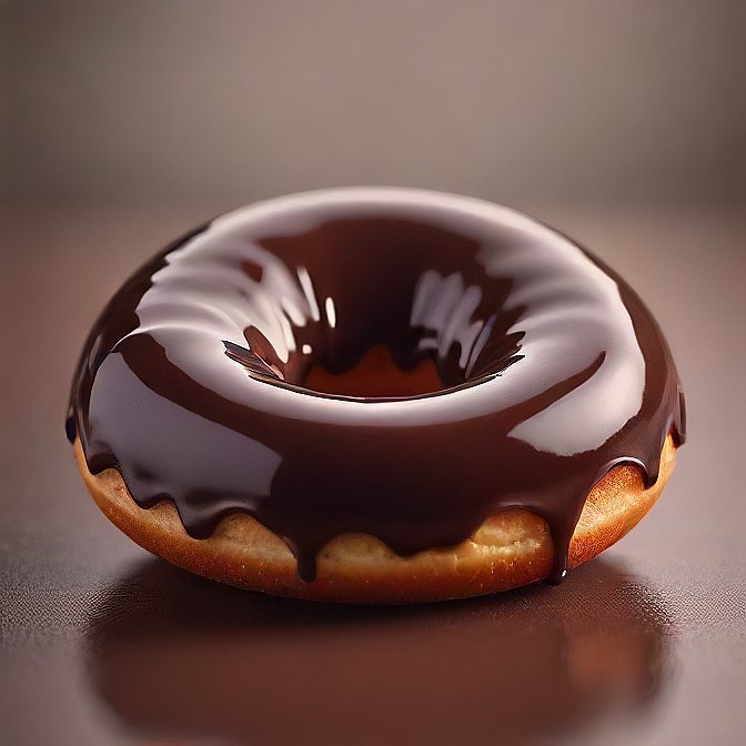 Glazed Chocolate Donut