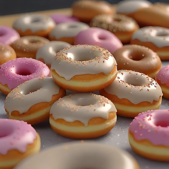 Cream Filled Donuts