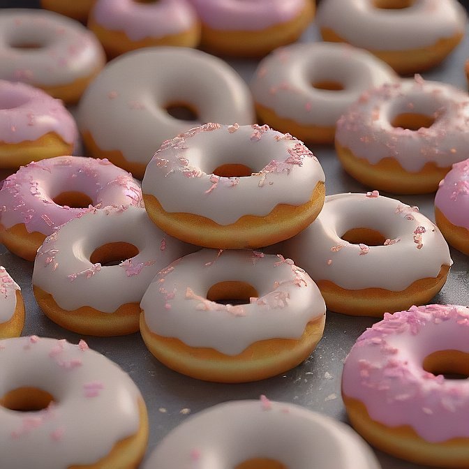 Maple Frosted Donuts