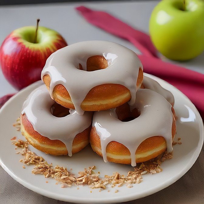 Apple Cinnamon Donuts