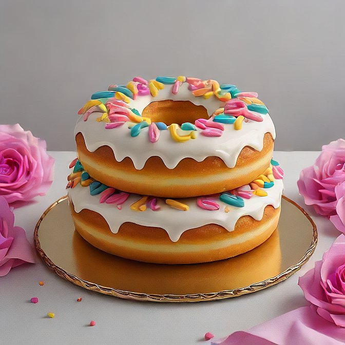 Donut Cake Ideas