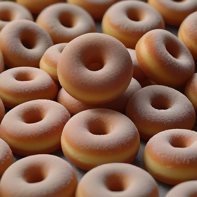 Fluffy Cinnamon Mini Donuts